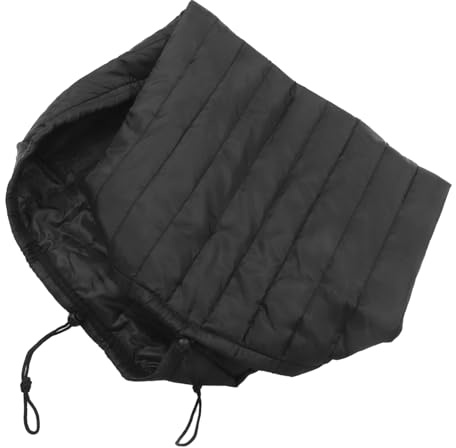 Housse D'unité de Climatisation Intérieure Noire pour Fenêtre, Protection | Cloth, Isolation Renforcée et Protection la Saleté, Ambiance Estivale, Ajustable avec Sangles Élastiques 63x43x9cm