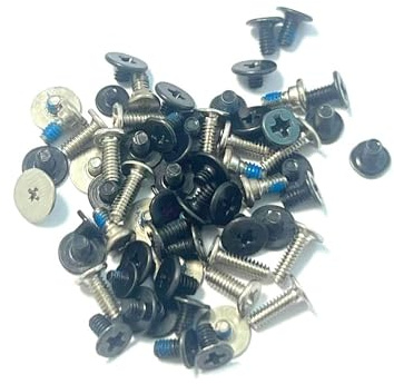 Jeu Complet de vis pour PC Portable Pièce de Rechange pour HP EliteBook | x360 1040 G7 M16008-001 Complete Set of Laptop Screws