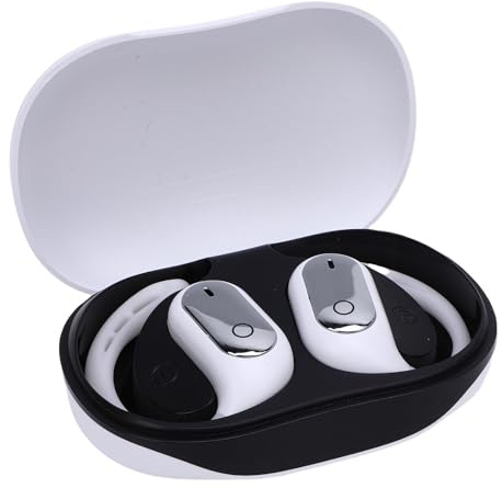 VBESTLIFE Écouteurs Bluetooth, Basses Stéréo, Son Surround 3D, écouteurs Bluetooth 5.4 avec étui de Chargement pour Une Expérience Musicale Immersive (White)