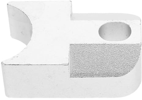 Generisch Fußstützenstopper für Rollstuhl aus Aluminiumlegierung Robuster und Schnell Montierbarer Positionierungsblock für Rollstuhlsitzschienen für Mobilitätshilfen und Reparatur