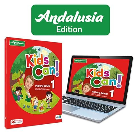 KIDS CAN! Andalucia 1 Pupil's Book: libro de texto de inglés impreso con acceso a la versión digital