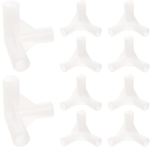 INOOMP Party Tent Party Tent Party Tent 20pcs Canopy Accessories Tent Replacement Spare Parts Camping Tent Tool for Gazebo Awning Tent Center Connector Party Tent Carpe