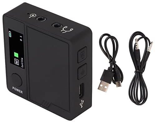 RockVOQRN – Mini Carte Son Portable avec changeur de Voix, Appareil portatif à 11 Effets pour écran Couleur Android iOS