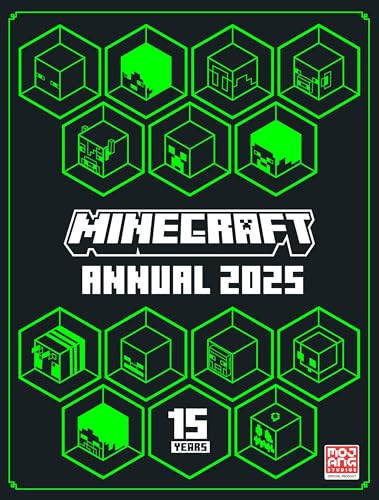Minecraft Annual 2025: The new official fully illustrated annual – the perfect Christmas present for kids, teens, gamers and Minecraft fans of all ages! New for 2024.