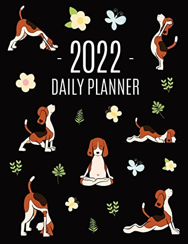 Dog Yoga Planner 2022: For All Your Appointments! | Meditation Puppy Yoga Organizer: January-December (12 Months)