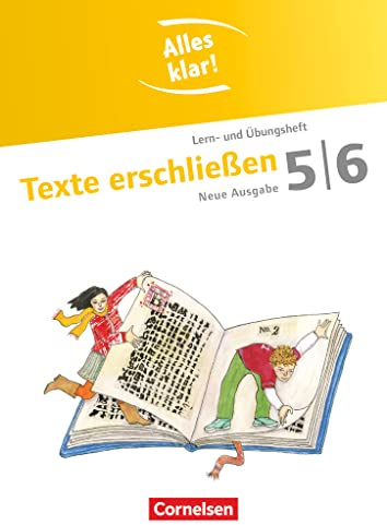 Alles klar! - Deutsch - Sekundarstufe I - 5./6. Schuljahr: Texte erschließen - Lern- und Übungsheft mit beigelegtem Lösungsheft