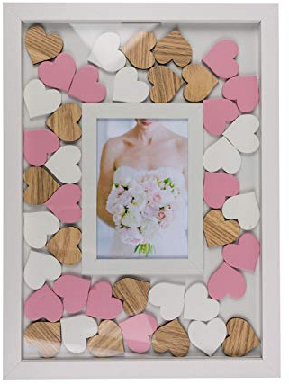 Out of the blue Fotorahmen und Mitteilungsbox/Abmessungen: 38 x 28 x 1,5 cm.