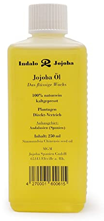 Indalo Jojoba Öl 250ml - Plantagen-Direktvertrieb aus Spanien - 100% naturrein