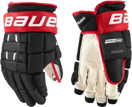 Bauer S21 PRO Series Intermediate NAVY/RED/WHITE13 Eishockey Handschuh