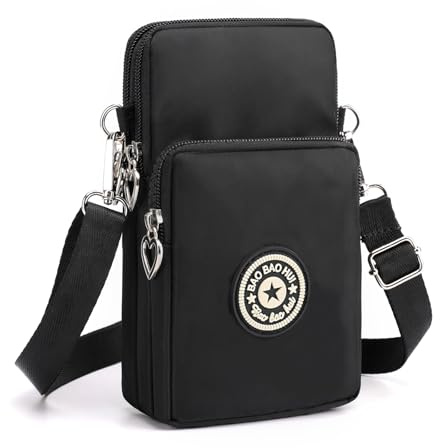 Pequeños bolsos cruzados para mujer, bolso universal para teléfono celular, bolsillos ligeros, mini bolso de hombro