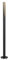 EGLO LED Stehlampe Barbotto, elegante Eck Standleuchte, Stehleuchte aus Stahl in Schwarz und Holz in Natur, Lampe Wohnzimmer, warmweiß, 137 cm