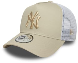 New Era Adult League Essential MLB New York Yankees basebollkeps ljusbeige