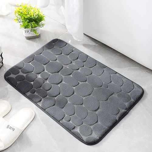 Vazcan® Alfombra de baño - Suave, Absorbente y cómoda, Antideslizante, Ideal para Evitar resbalones - Seca rápidamente, Lavable y Resistente, diseño Moderno baños y SPA