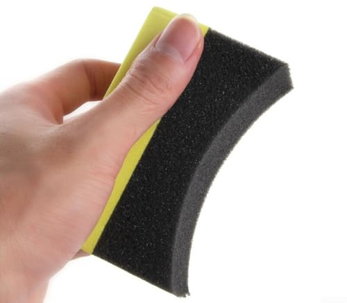 Lot de 10 éponges incurvées en mousse pour un pansement efficace des pneus de voiture