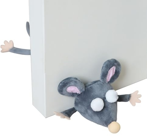 Lustige Türstopper | Figuren aus Plüschmaus, lustig, Cartoon-Tier, für Wohnzimmer, Schlafzimmer, Eingang, Küche, Büro, Boden, Hotel, Schule, Wohnung