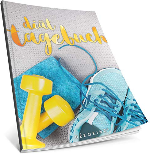 Dékokind® Diät-Tagebuch: Clevere 90 Tage Challenge zum Abnehmen || Das Abnehmtagebuch / Ernährungstagebuch zum Ausfüllen || C_24 „Fitness-Studio“