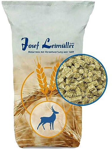 Leimüller Wildfutter Pellets 25 kg - Herbst- und Winterfutter mit Getreide - Futter für Rehe, Rotwild, Hirsche & Rehkitze