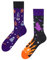 Dedoles Calzini Unisex Donna Uomo & Bambini Calze Cotone con tanti Design divertenti sinistra destra diversi, colore: Viola, disegno: Stregoneria, taglia: 39-42