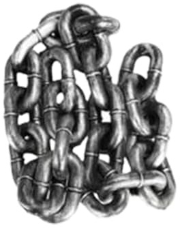 Heavy Duty Dog Chain Pet Heavy Duty Lightweight Leads | Large Simulated Iron Pet Chain for Home Indoor Outdoor Lawn Park Travel Camping Picnic Walking Training