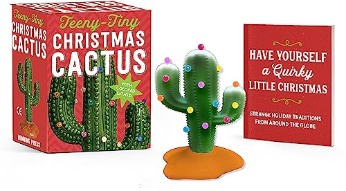 Teeny-Tiny Christmas Cactus: It Lights Up! (RP Minis)