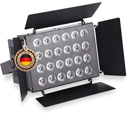 ETEC Professional LED Mega Wash 2410 RGBW Fluter Bühnenlicht Theater Scheinwerfer Spot Disco Effekt DJ Hochzeit Veranstaltung Licht