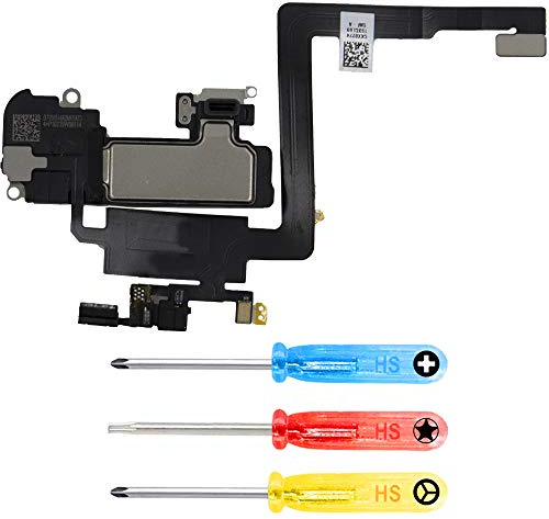MMOBIEL Hörmuschel Kompatibel mit iPhone 11 Pro Max 2019 - Ohrhörer/Ear Speaker Ersatz - Inkl. Näherungssensor und Schraubenzieher