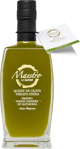 DCOOP Aceite de Oliva Virgen Extra - Premio Mejor Maestro de Almazara, Sin Filtrar, AOVE Variedad Hojiblanca, Edición Exclusiva y Limitada, Ideal para Consumo en Crudo, 500 ML