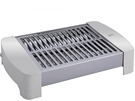 Jata JETT0201 - Tostapane piatto orizzontale piccolo, 2 resistenze al quarzo, vassoio raccogli briciole estraibili, 300 W, facile da riporre: 34 x 19 x 7 cm