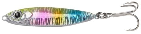 10/15/20/30g Jig brillait Dur appât pêche Plume métal Jigger leurre Accessoires coloré manivelle vairon coulant Filature appâts(E1,20g)