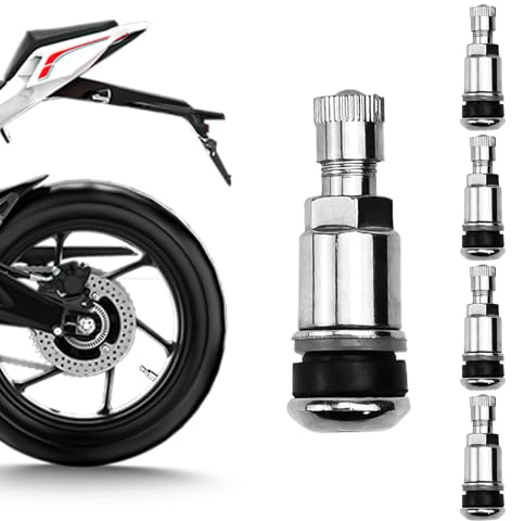 VCRANONR 5 Stück Reifen Kappen, Dichtung Auslaufschutz Radventilkappe, Autoreifen Ventilkappen Fahrrad, Staubkappen, Motorrad Ventildeckel, Ventilschaftkappen, Reifen Kappenventil, Ventilabdeckung