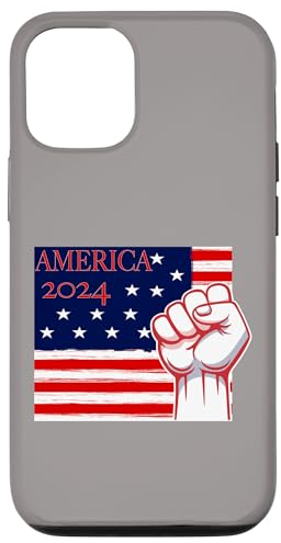 Hülle für iPhone 15 USA 2024 unterstützen Design President 45