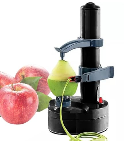 Pelador De Patatas Eléctrico - Pelador De Patatas Multiusos Peladores De Zanahorias Para Cocina | Pelador Automático De Frutas, Manzanas Y Patatas | Practica Pelador De Frutas Y Verduras, Pelador De P