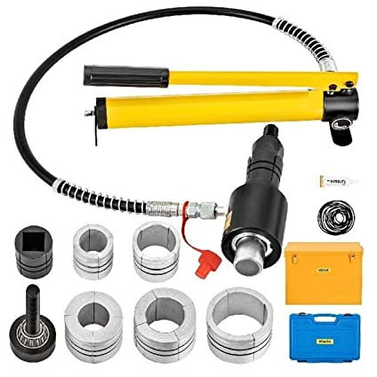 10 Ton Hydraulisches Auspuffrohr-Expander-Kit 1-5/8 bis 4-1/4-Zoll-Manuelles Automobil-Schalldämpfer-Rohr-Stretcher-Erweiterungswerkzeug-Set für Anfänger