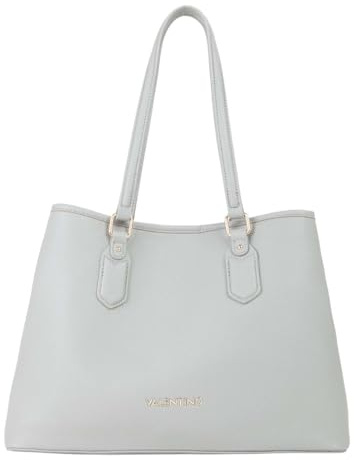 Valentino Schultertasche Shopper Brixton Shopping Bag Grigio Polvere hellgrau