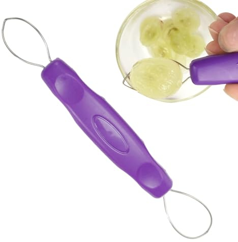 Herramienta para pelar las uvas, cortador manual antideslizante – Aparato de pelar verduras – para patata de tomate mango naranja ajo frutas y verduras