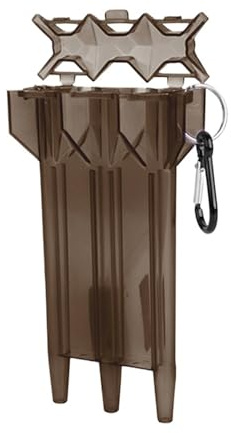 SFOIKVG dartväska 1 st plast dartbox för spelare transparent soft tips dart tillbehör för butik, svart, Einheitsgröße, En stil