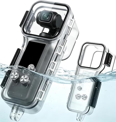 Honbobo Custodia impermeabile per DJI Osmo Pocket 4, Custodia subacquea 50M Case subacquea Guscio Immersioni Protective Case Camera Diving Shell Accessori per DJI Osmo Pocket 4