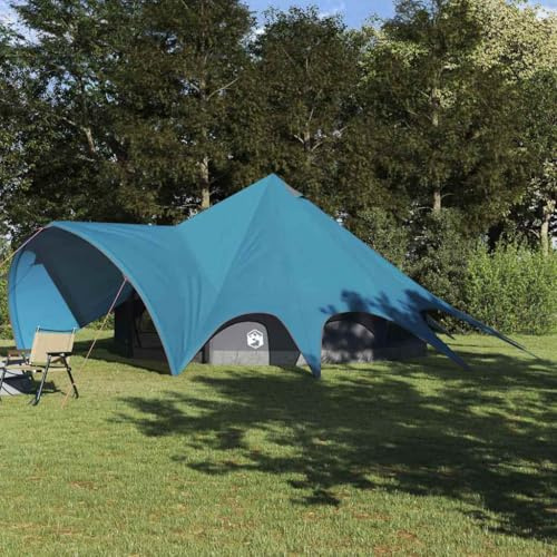 Teepee Zelt für 9 Personen aus 185T Polyester wasserdicht Winddicht mit Licht-Haken und Luftventilen 502 x 502 x 297 cm Familienzelt für Camping, Outdoor, Festival, Trekking