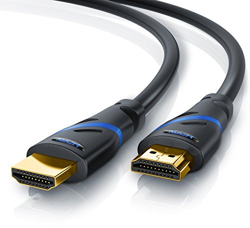 CSL - 10m 4K HDMI Cable 2.0b Ultra HD - 10m - High Speed Ethernet Lead - UHD 2160p 60Hz @ 4x4x4 Supports 3D Format - HDR ARC CEC HDCP 2.2-18 Gbps - For PS4 PS5 Xbox One Series X Apple TV Fire TV