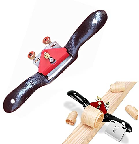Holzbearbeitung Einstellbar Schneiden Kante Speiche Rasur Schabhobel, Bank Ebene Holz Handhobel für Hartholz Carpenter Holzschnitzer (9 Zoll)