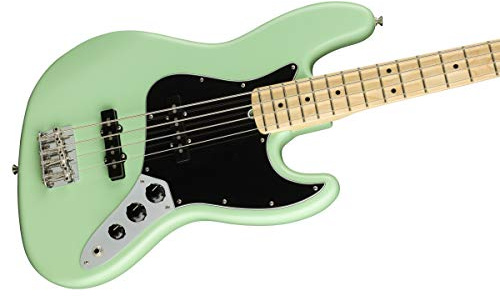 Fender American Performer Jazz Bass MN Satin Surf Green - E-Bass