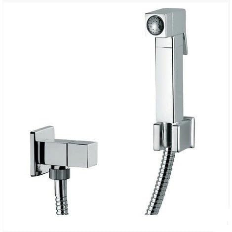 BagnoClic Kit hydro-brosse bidet en laiton avec mitigeur