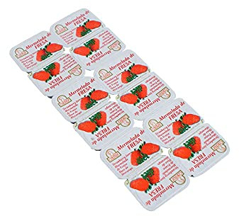 MERMELADA FRESA DIET CASTER MONODOSIS 20 GR (396 UNIDADES)