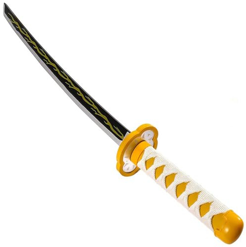 Kimimara Demon Slayer Sword - Bamboo Cosplay Blade Agatsuma Zenitsu Halloween Cosplay Party Anime Christmas Stocking Filler Gift Birthday Gifts - Teen Child Size