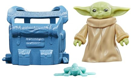 Star Wars The Retro Collection Grogu Buch von Boba Fett - Sammelfigur 9,5 cm