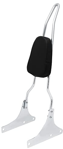 Rear Backrest Sissy Bar For Harley Davidson Heritage Softail FXSTC FLSTC Springer FLSTS Fat Boy EFI FLSTF,Chrome