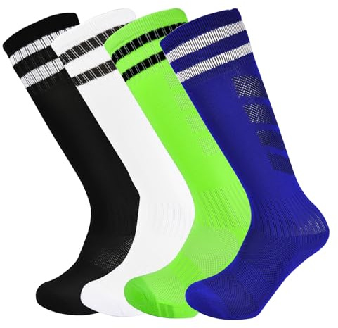 Boys Soccer Socks Toddler Athletic Socks Knee High Football Socks For kids