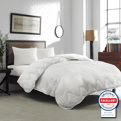 ZenPur Bettdecke für Kinder, 135 x 200 cm, hergestellt in der EU, Zertifiziert nach Öko-TEX 100, Komfort und Qualität für einen erholsamen und ruhigen Schlaf