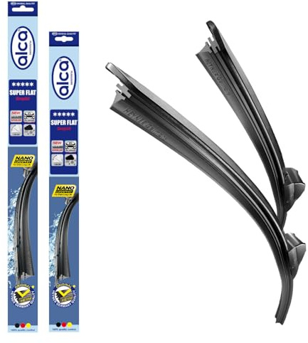 alca® Scheibenwischer passend für VW POLO III (10.1999-09.2001) SUPER FLAT Flachbalkenwischer