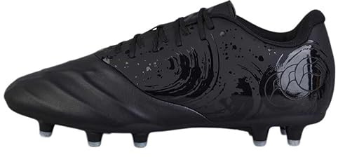 Canterbury Unisex Phoenix Genesis Team Stiefel, Schwarz/Silber-Metallic, 45 EU